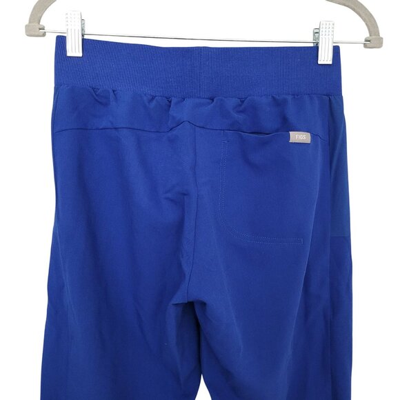 Figs Boston Slim Jogger Scrub Pants Womens Size XXS Electric Blue NWT - Picture 5 of 7